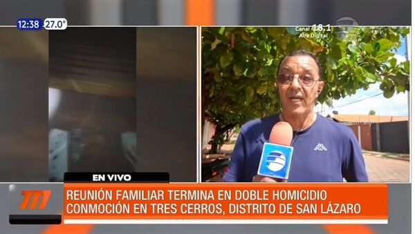 Reunión familiar terminó en doble homicidio | Telefuturo