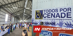 EVENTO "TODOS POR CENADE" JUNTÓ MÁS DE 30 MILLONES DE GUARANÍES - Itapúa Noticias