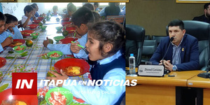 DIOSNEL CARÍSIMO APOYA ADJUDICACIÓN DE LICITACIÓN PARA ALMUERZOS ESCOLARES - Itapúa Noticias