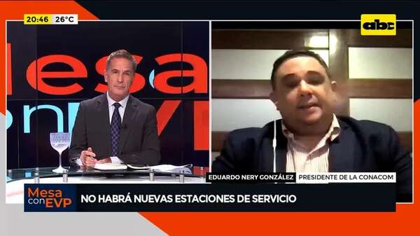 Suspensión de nuevas estaciones de servicio por 5 años: lo que dice el presidente de la Conacom - Mesa de Periodistas - ABC Color