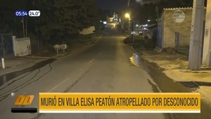 Conductor atropelló fatalmente a un peatón y huyó - Noticias Paraguay
