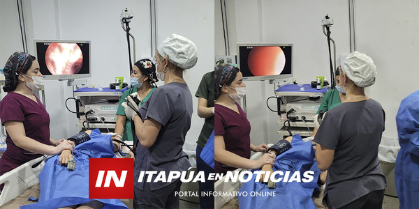 SE REALIZARON GRAN CANTIDAD DE ENDOSCOPÍAS EN EL HOSPITAL REGIONAL DE ENCARNACIÓN - Itapúa Noticias