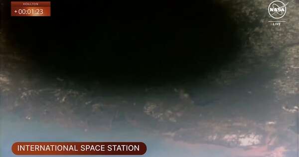 Diario HOY | VIDEO| Así se vio el eclipse solar desde el espacio