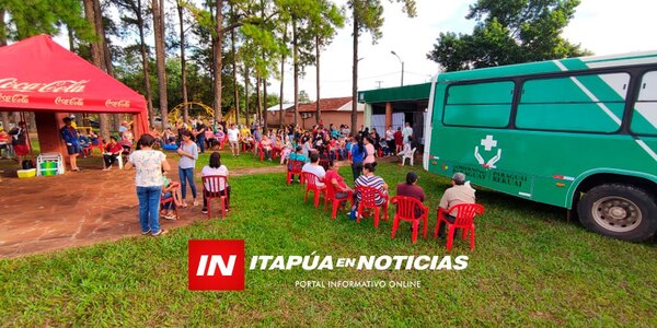 SE REALIZA JORNADA DE ATENCIONES MÉDICAS EN EL B° SAN PEDRO DE ENCARNACIÓN - Itapúa Noticias