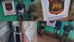 Dos detenidos por presunto abigeato tras allanamientos simultáneos