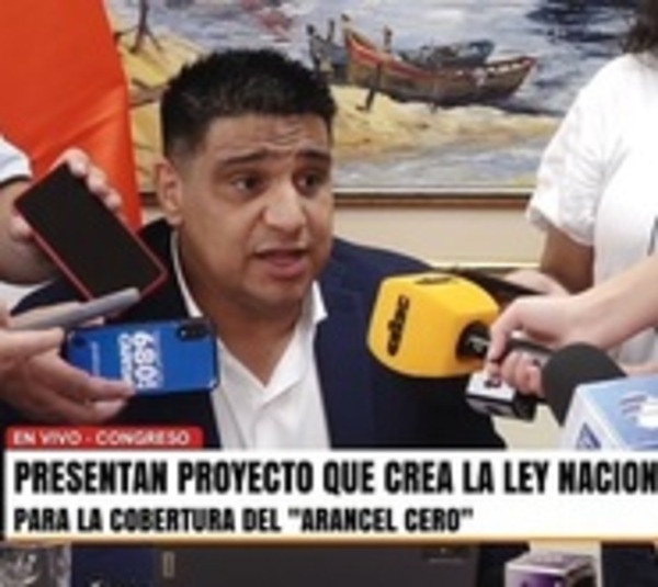 Diputado plantea Ley para cobertura del Arancel Cero - Paraguay.com
