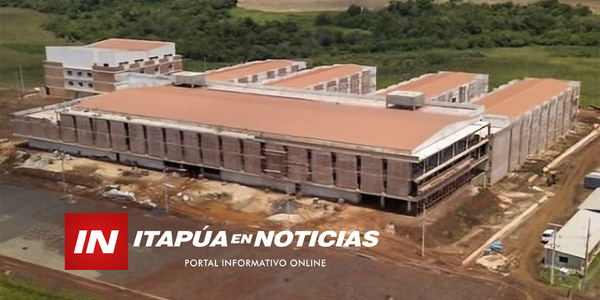 EL GRAN HOSPITAL DEL SUR PRESENTA UN AVANCE DEL 80% EN LA CONSTRUCCIÓN - Itapúa Noticias