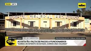 Indignante: cirugías pediátricas suspendidas por falta de pago a profesionales  - ABC Noticias - ABC Color