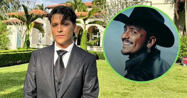 La Nación / ¡Irreconocible! Christian Nodal se mostró sin tatuajes en el rostro