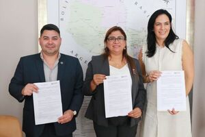 Acuerdo interinstitucional firmado para asfaltar calles de Concepción