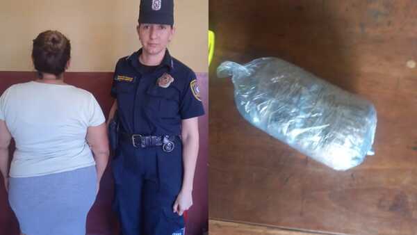 Detienen a mujer que sup. intentaba introducir droga al penal de Itapúa