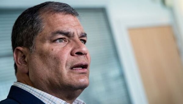 Rafael Correa pide una “respuesta firme” de la comunidad internacional por la invasión a la embajada de México en Quito - ADN Digital