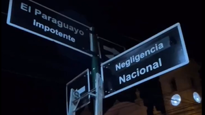 Abogado cuestiona persecución a artista que "renombró" calles en Asunción como protesta