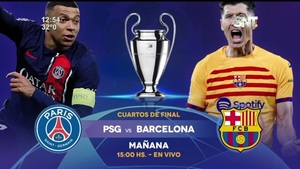 PSG vs Barcelona - SNT