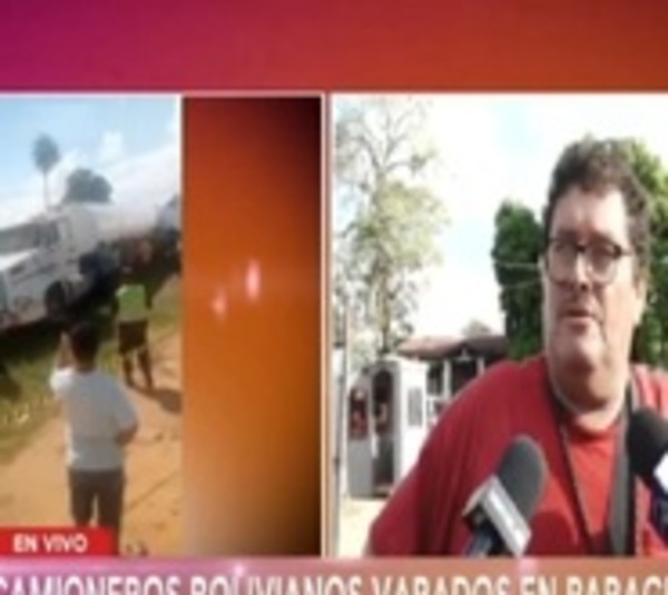 Hace casi un mes camioneros bolivianos están variados en Paraguay - Paraguay.com