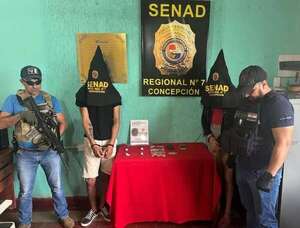 Concepción: detienen a pareja que realizaba delivery de cocaína - Policiales - ABC Color