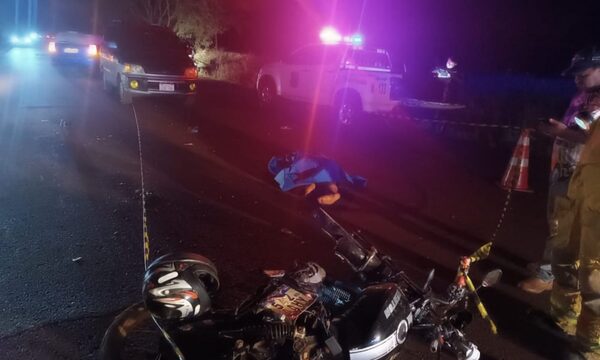 Motociclista muere en accidente en San Alberto