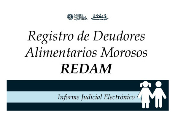 Trámite simplificado de inscripción en REDAM