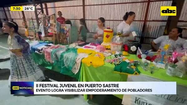 Video: Il Festival Juvenil en Puerto Sastre - ABC Noticias - ABC Color