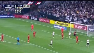 Corinthians aplastó a Nacional - SNT