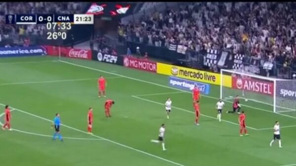 Corinthians aplastó a Nacional - SNT