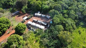 Mega intervención a granja clandestina de criptominería en Saltos del Guairá - Unicanal