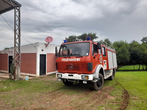 Bomberos de San Juan del Paraná se movilizan para adquirir vehículo de rescate