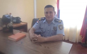 Nuevo titular policial de la Comisaría San José, gestión mediante ante la Comandancia, cuenta con una nueva motocicleta - Noticiero Paraguay