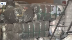 Fiscalía incauta ropas de presunto contrabando por valor de más de USD 1 millón en Villa Elisa