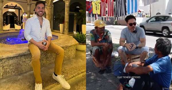La Nación / Vendedores ambulantes recibieron cambios de look gracias a Omar Castorino