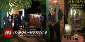 CONDENARON A 6 AÑOS DE CÁRCEL A MICROTRAFICANTE DE CAMBYRETÁ - Itapúa Noticias