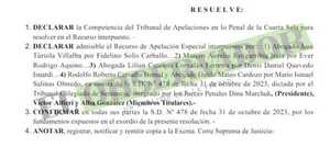 Cámara ratifica condena a hermano de narcoconcejal Quevedo Isnardi