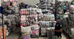Fiscalía desmantela red de contrabando de prendas de vestir en Villa Elisa