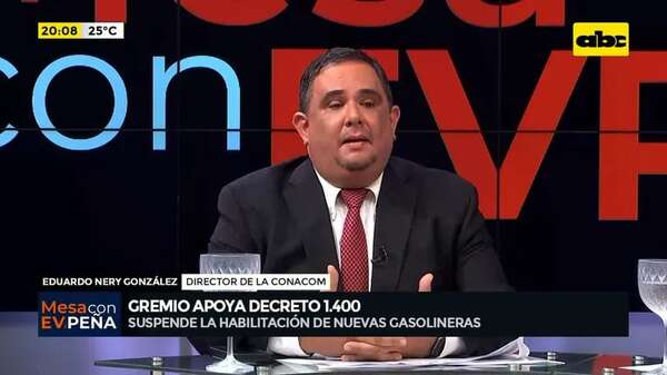 Video: Conacom sobre la suspensión de nuevas estaciones de servicio por 5 años - Mesa de Periodistas - ABC Color