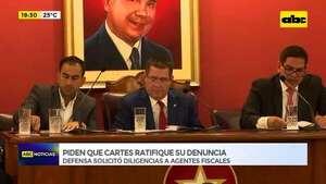 Video: piden que Horacio Cartes ratifique su denuncia - ABC Noticias - ABC Color
