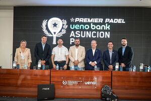 PREMIER PÁDEL Ueno Bank Asunción P2 llega a Asunción en mayo próximo - trece