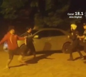 Control policial terminó a los golpes en Coronel Oviedo - Paraguay.com