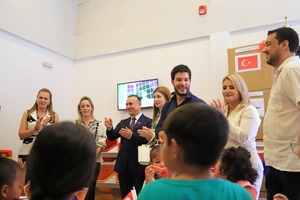 San Lorenzo: Embajada de Turquía dona espacio lúdico al Centro Kuarahy Rese » San Lorenzo PY