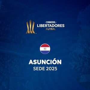 La Copa Libertadores de Futsal 2025 se jugará en Paraguay
