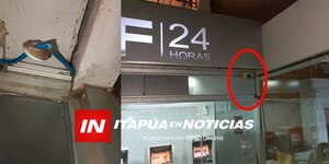  INTENTARON HURTAR CÁMARA DE SEGURIDAD DEL BNF EN ENCARNACIÓN  - Itapúa Noticias