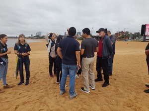 Directivos de los Juegos Panamericanos Juniors 2025 visitaron Encarnación.