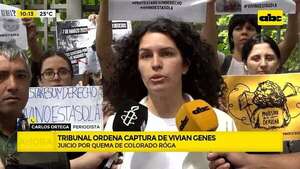 Quema de  Colorado Róga: procesada no se presentó en juicio y se ordenó su captura  - ABC Noticias - ABC Color
