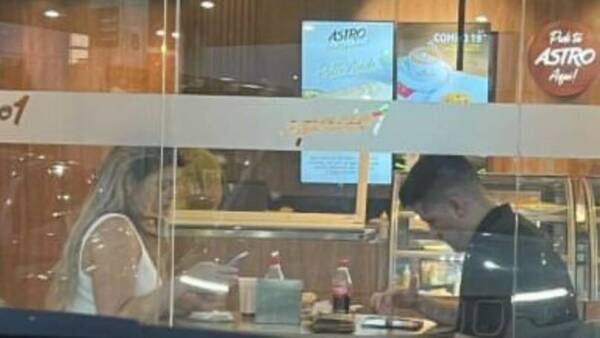 ¿Qué pasó acá? ¡Pillan al novio de Gabi Wolscham con otra!