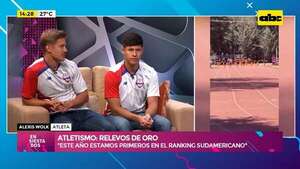 Atletismo: atletas paraguayos ganan la posta 4x100 en Mayores y Sub 23  - Ensiestados - ABC Color