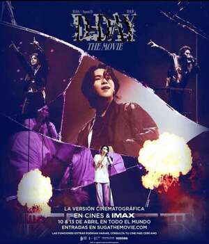 Suga: Agust D Tour ‘D-Day’ The Movie - Cine y TV - ABC Color