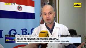 Video: Salud reporta paulatino descenso de casos de dengue - ABC Noticias - ABC Color