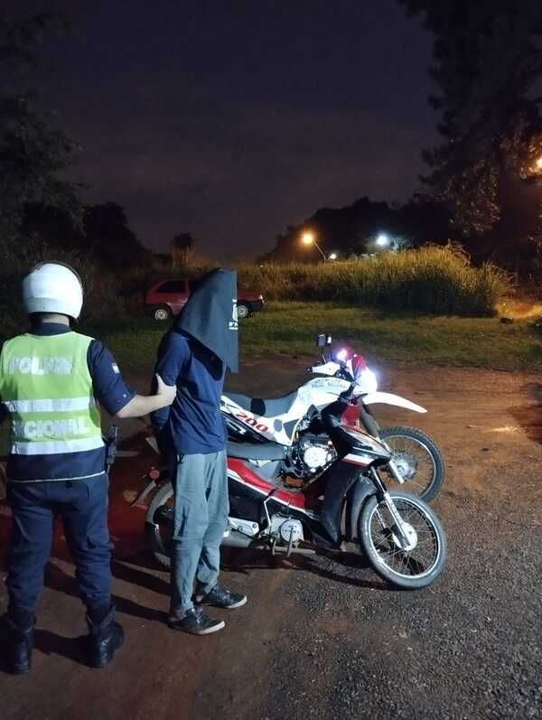 Capturan a presunto delincuente que sup. hurtaba motos en zona del HRE