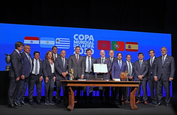 ¡Se firmó el acta de la Copa Mundial de la FIFA 2030 en Sudamérica! - Unicanal