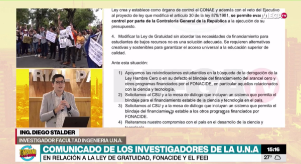 Investigadores de la UNA preocupados por los efectos de "Hambre Cero" y la falta de financiamiento - Megacadena - Diario Digital