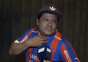 (VIDEO) ¡Hincha quedó sin voz luego del partido copero de Cerro Porteño!